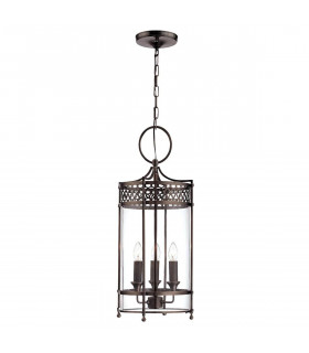 plafonnier ventilateur vintage 2 ampoules e27 max 60w brun patiné