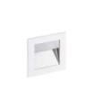 Modern White Aluminum exterior wall light