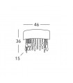 PARALUME Wall Light 2 lights - 2