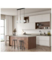 Ravena Pendant Lamp Glass, Steel Brass