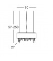 PARALUME Pendant Light 5 lights - 3