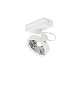 KONIG Faretto in metallo bianco