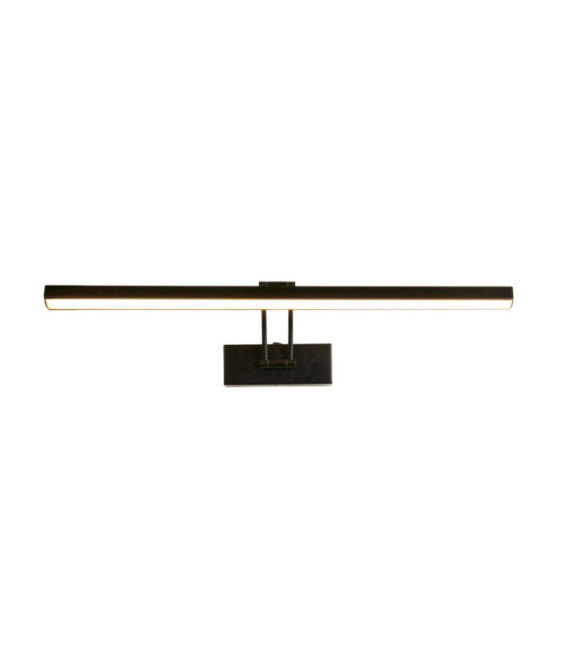 Bilderleuchte Rhodes Baustahl, Aluminium, Acryl Schwarz
