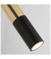 Merrygold spotlight Mild steel Amber, Matt black