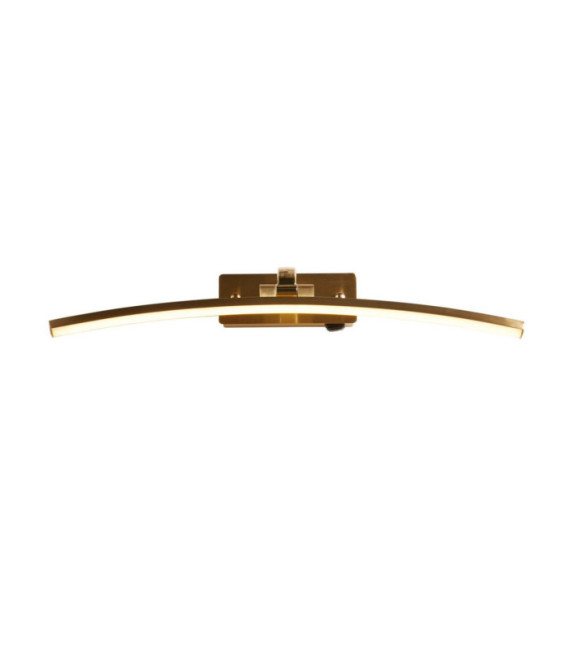Lampada per quadri Santorini Acciaio dolce, alluminio Ottone