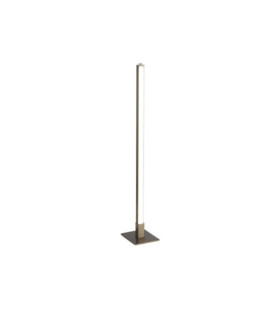 Lámpara de mesa LED Tribeca Acero dulce, aluminio Blanco, plata satinada
