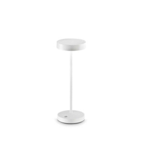 Lámpara de mesa exterior Toffee Metal Blanco