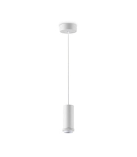MIX Pendelleuchte aus Metall, weißes PVC