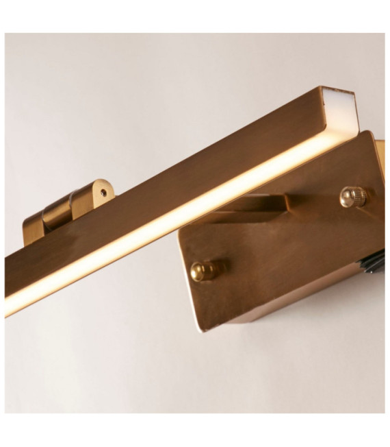 Applique à tableau Corfu Acier doux,aluminium Laiton