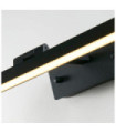 Corfu picture light Mild steel, aluminum Black