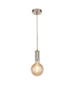 Pendant Lamp Pendant Mild Steel Satin Silver