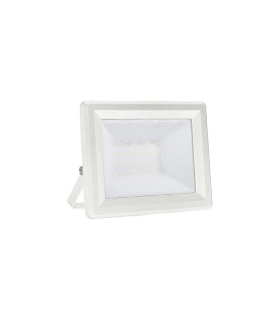 Lampada da terra per esterno LED Vetro, Metallo, Alluminio Bianco
