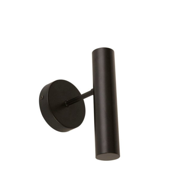 Applique murale Dulwich Acier doux Noir mat