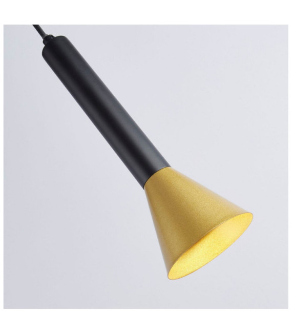 Suspension Signal Acier doux Or, Noir