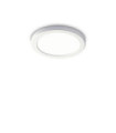Recessed downlight AURA Plastic White
