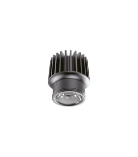DYNAMIC recessed downlight Metal, Aluminum Matt black