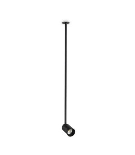 GALILEO Spotlight Metall, schwarzes Aluminium