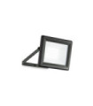 Lampe sur pied extérieur LED Verre,Métal,Aluminium Noir