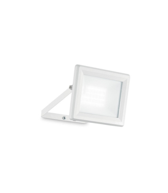 LED-Stehleuchte für den Außenbereich, Glas, Metall, Aluminium, Weiß