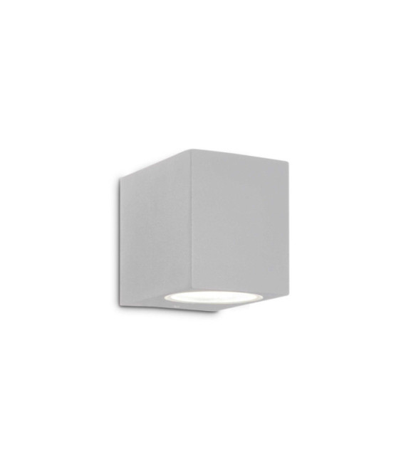 Outdoor wall light Up Metal, Gray Aluminum