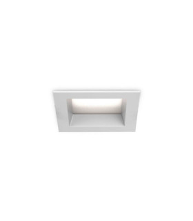 Einbaustrahler Basic Kunststoff, Aluminium mattweiß