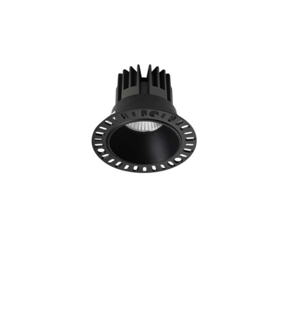 Downlight da incasso Game Alluminio Nero