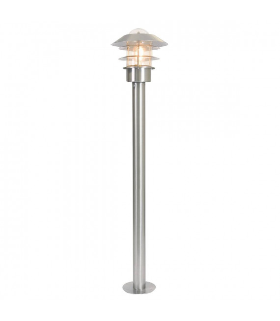 Bolardo Helsingor, acero inoxidable, plata