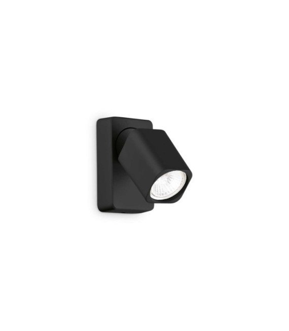 Spot Rudy Métal,Aluminium Noir