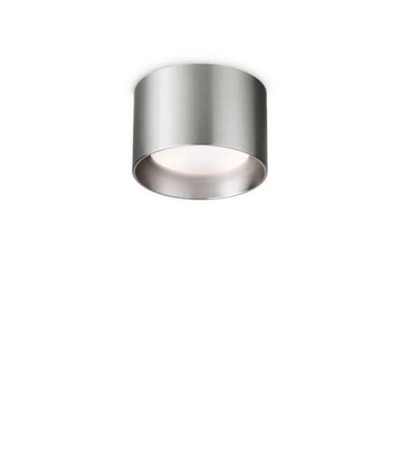 Lámpara de techo con punta de metal de níquel