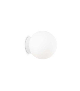 Lampada da parete Mapa in metallo Bianco