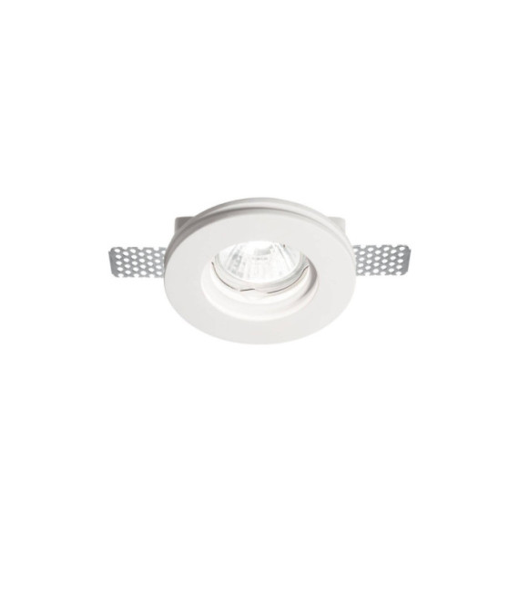 Downlight empotrable Samba Yeso Blanco