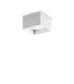 White Metal Spike Ceiling Light