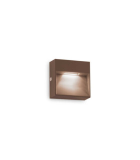 Outdoor wall light Dedra Metal, Aluminum Coffee