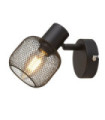 Spot Meshy Acier doux Sable Noir