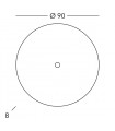 CENTRO Ceiling Light 5 lights - 5