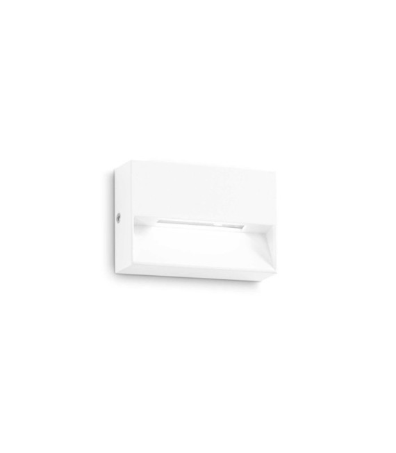 Applique murale extérieur Dedra Métal,Aluminium Blanc