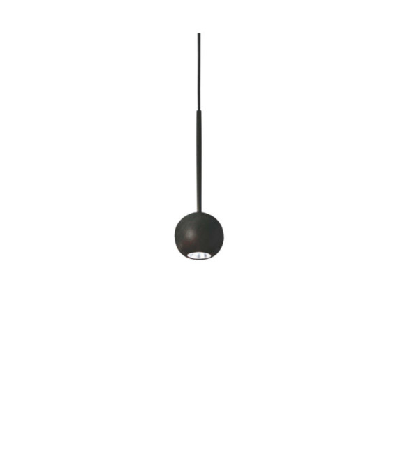 Suspension LED Archimede Métal,Plastique Noir