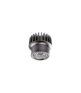 DYNAMIC Einbau-Downlight Metall, Aluminium Mattschwarz