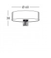 EMOZIONE Ceiling Light 6 lights - 4