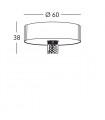 EMOZIONE Ceiling Light 6 lights - 4