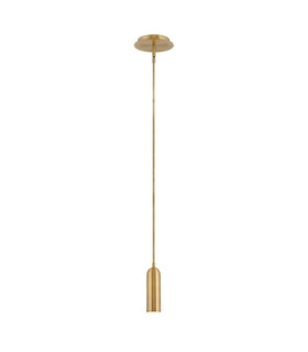 Suspension LED Dax Acier Laiton Héritage