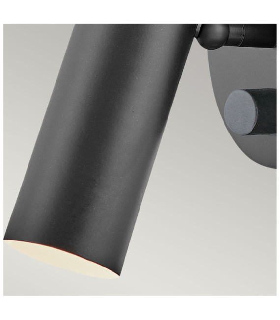 Dax Steel Leselampe Schwarz