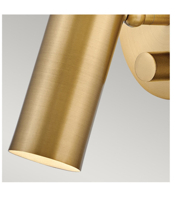 Lampada da lettura Dax Acciaio Ottone Heritage