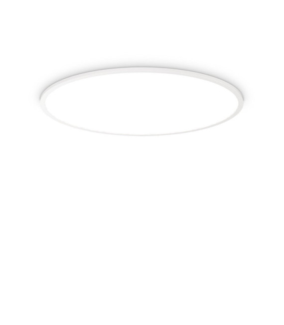 FLY Lámpara de techo LED Metal, plástico, aluminio Blanco mate