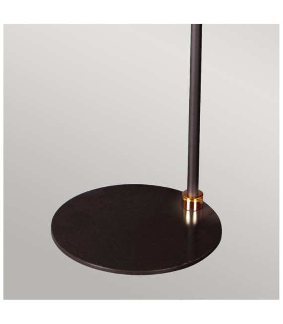 Lampadaire Balance Abat jour en acier Noir
