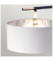 Lampadaire Balance Abat jour en acier Noir