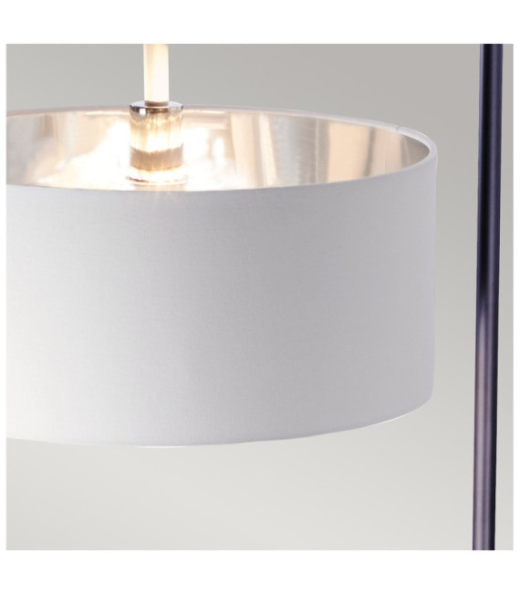 Balance Floor Lamp Black Steel Shade
