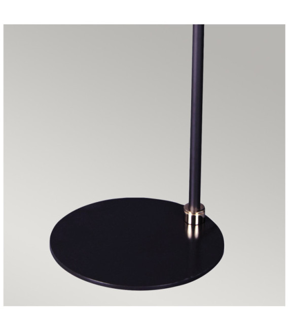 Lampadaire Balance Abat jour en acier Noir