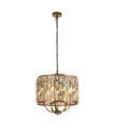 Suspension Bijou Acier doux,verre Laiton Antique