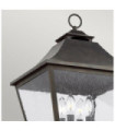 Galena outdoor floor lamp Seeded glass, stainless steel, cast aluminum Martre